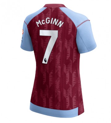 Aston Villa John McGinn #7 Hemmatröja Dam 2023-24 Kortärmad